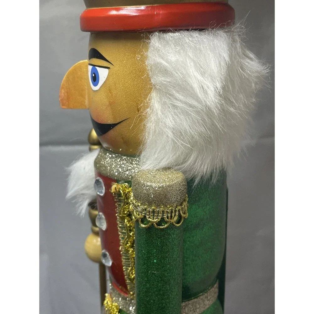 20‎ Inch Nutcracker King With Staff And Crown From Hobby Lobby , Christmas Decor